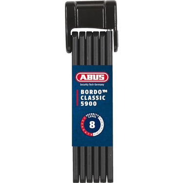ABUS Bordo Classic 5900/90 ST folding lock with lock bag - hardened steel bicycle lock - ABUS security level 8 on sale